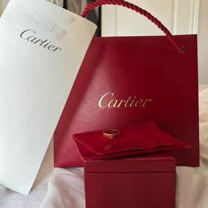 AUTHENTIC CARTIER LOVE RING